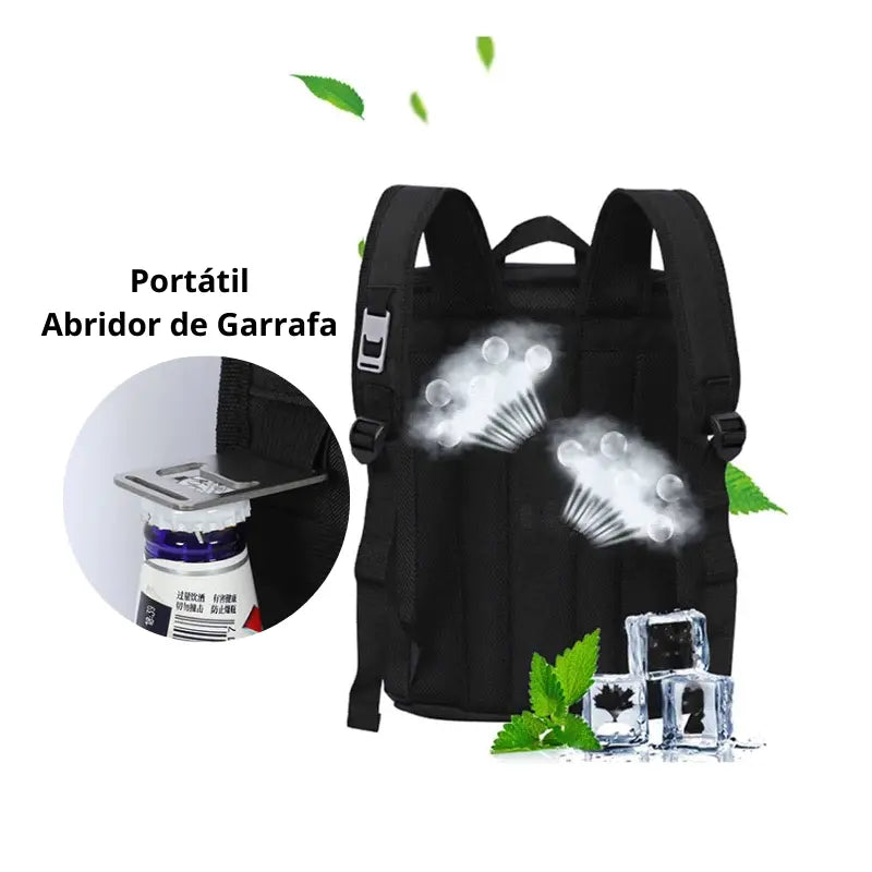 Mochila Térmica Cooler Impermeável e à Prova de Vazamento 20 L - CoolerBag