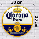 Placa Corona Decorativa 3D
