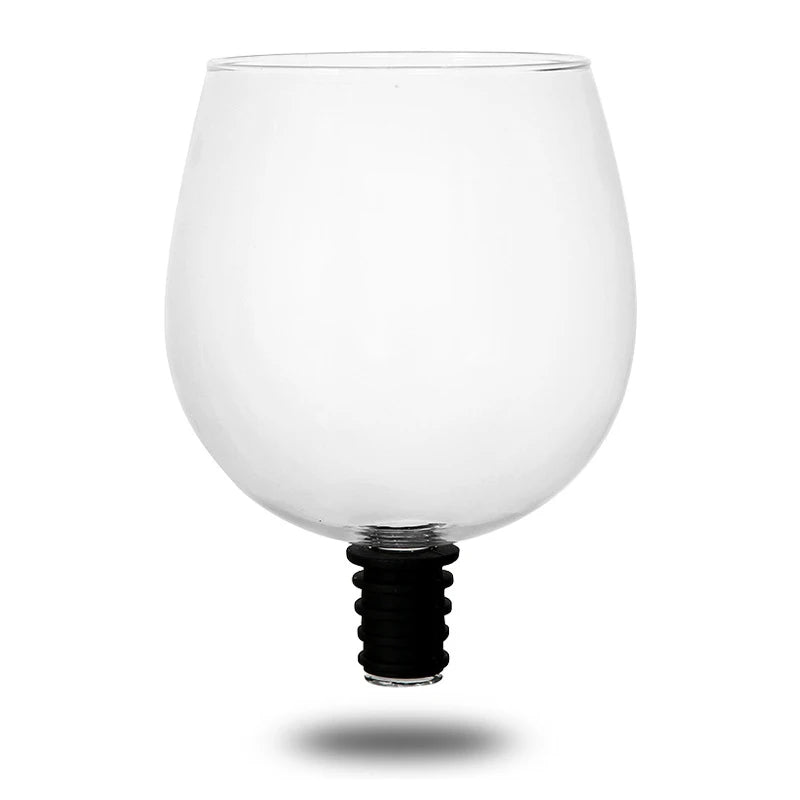 Taça Adaptável Para Garrafa De Vinho