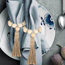 Conjunto Porta Guardanapo (Madeira e Corda de Juta) - Vin Valois