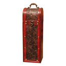 Maleta Luxo Retrô Para Transporte de Vinho