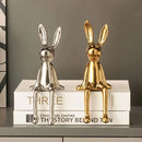 Estátua Coelho de Cerâmica