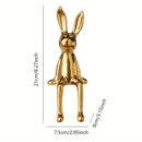 Estátua Coelho de Cerâmica