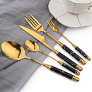 Conjunto Luxo de Talheres em Aço Inoxidável