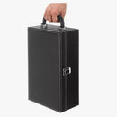 Maleta Luxo De Couro Para Transporte de Vinho