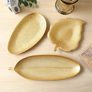 Bandeja de Madeira Dourada