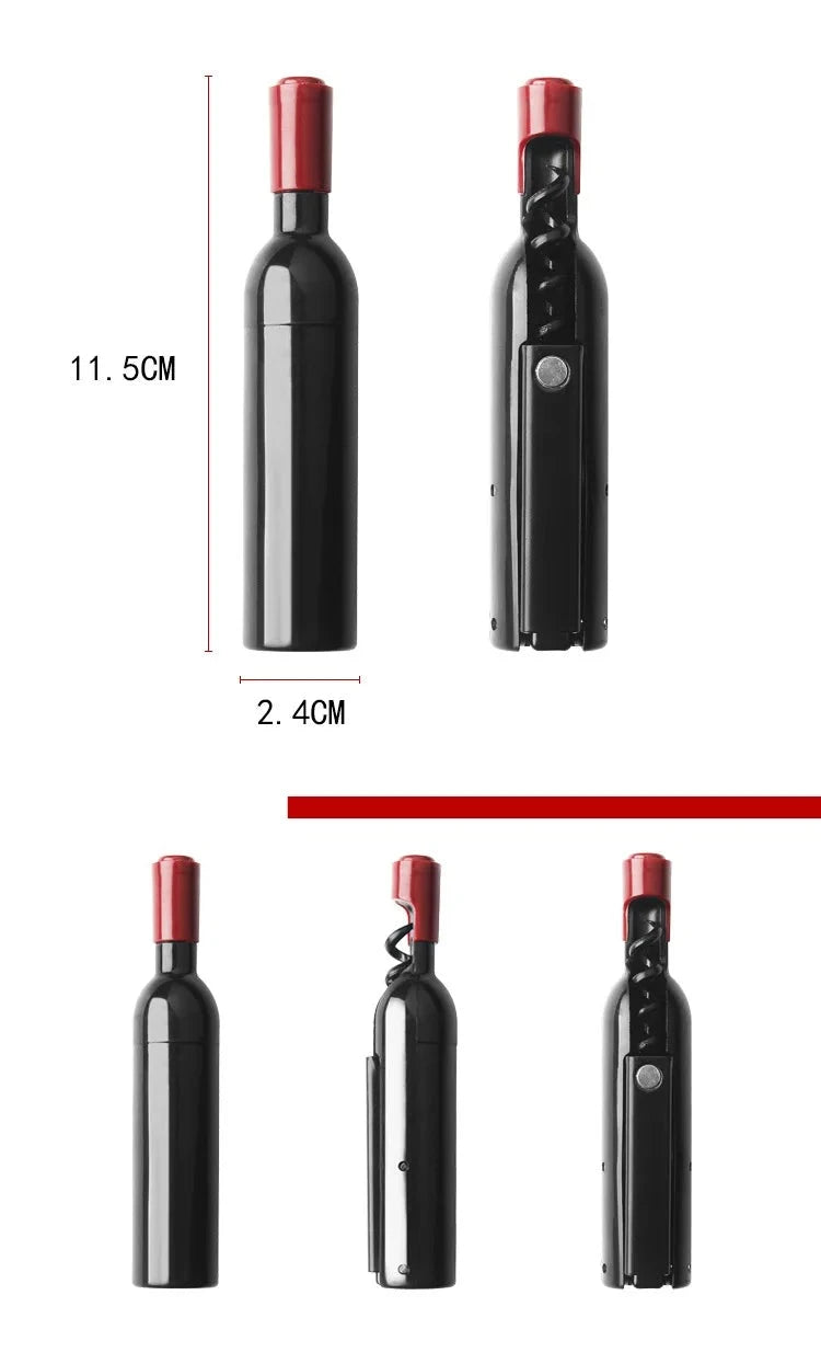 Saca Rolhas Formato De Vinho